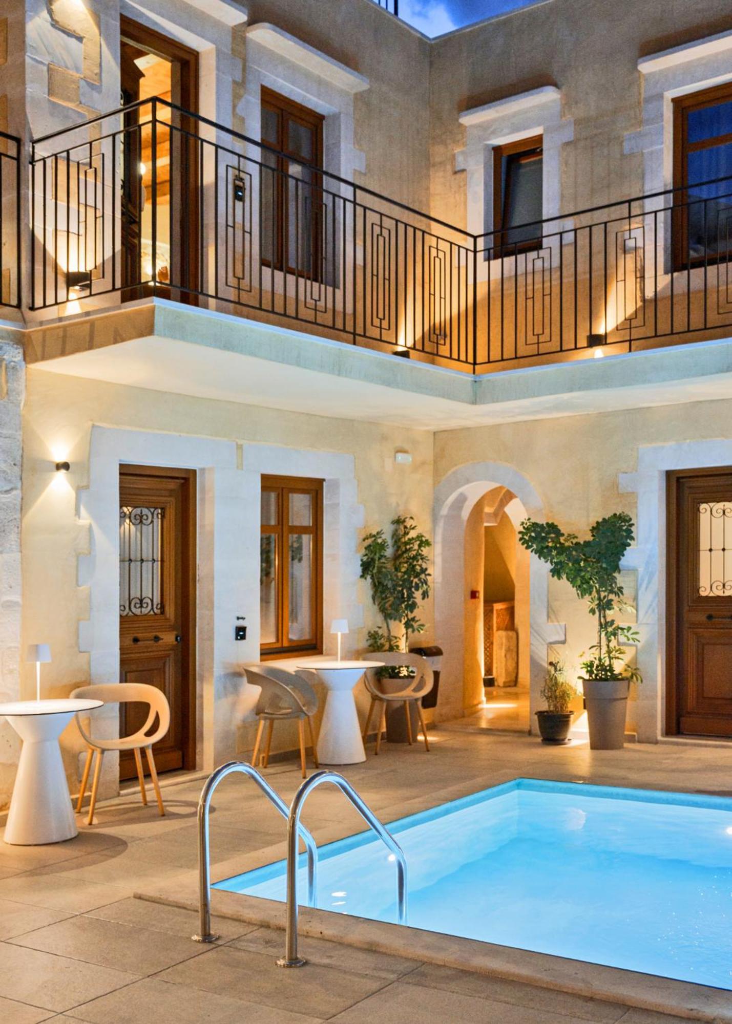 Mansio Boutique Hotel Rethymno Exteriör bild